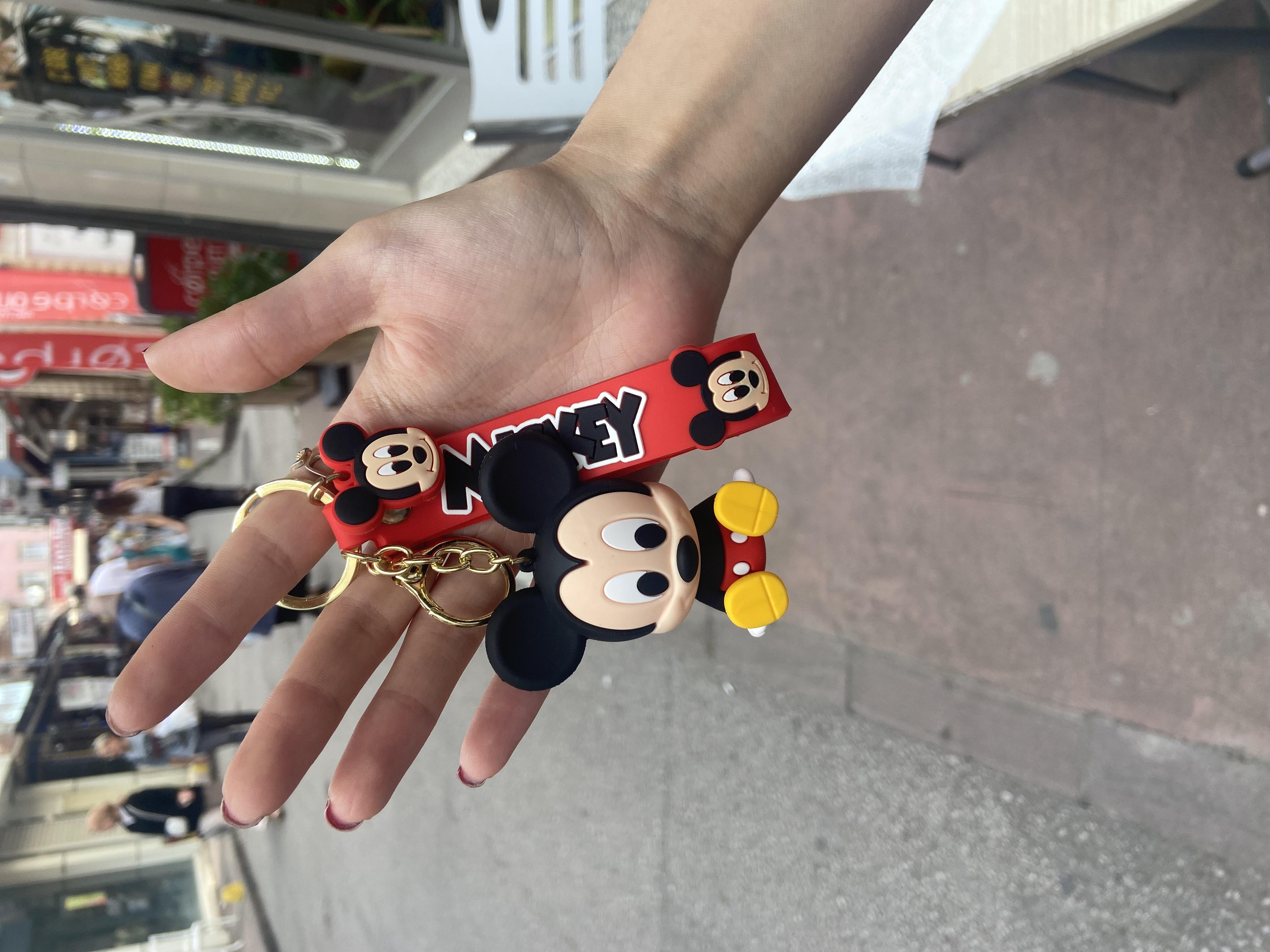 Minnie Mouse Silikon Anahtarlık