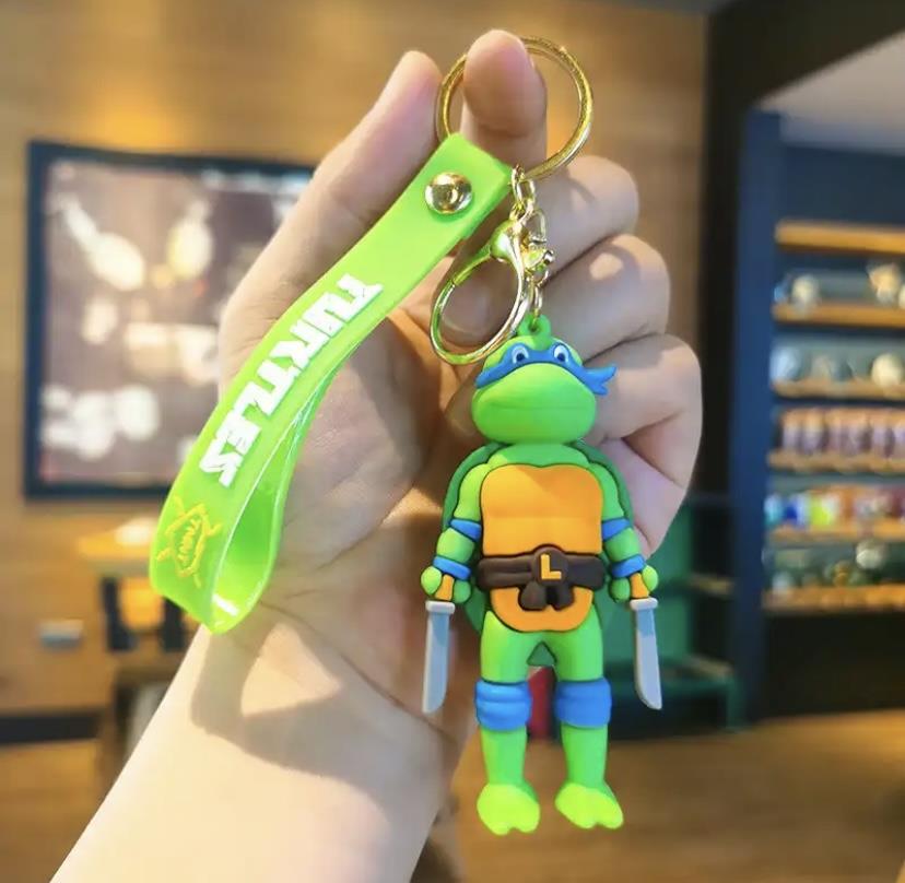 Ninja Kaplumbağalar Anahtarlık Ve Çanta Aksesuarı  MODEL 3