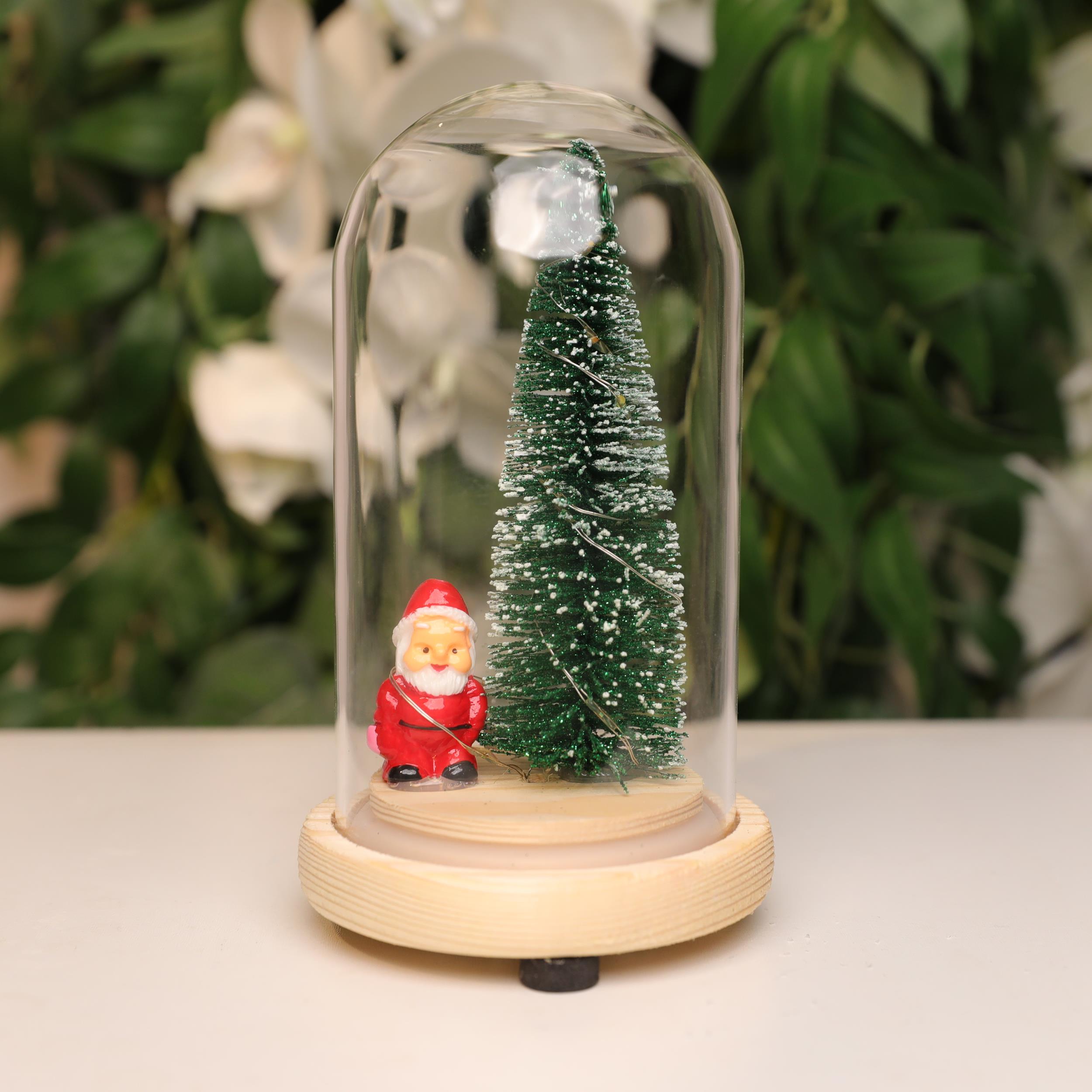 Noel Baba Ve Çam Ağacı Temalı Süs
