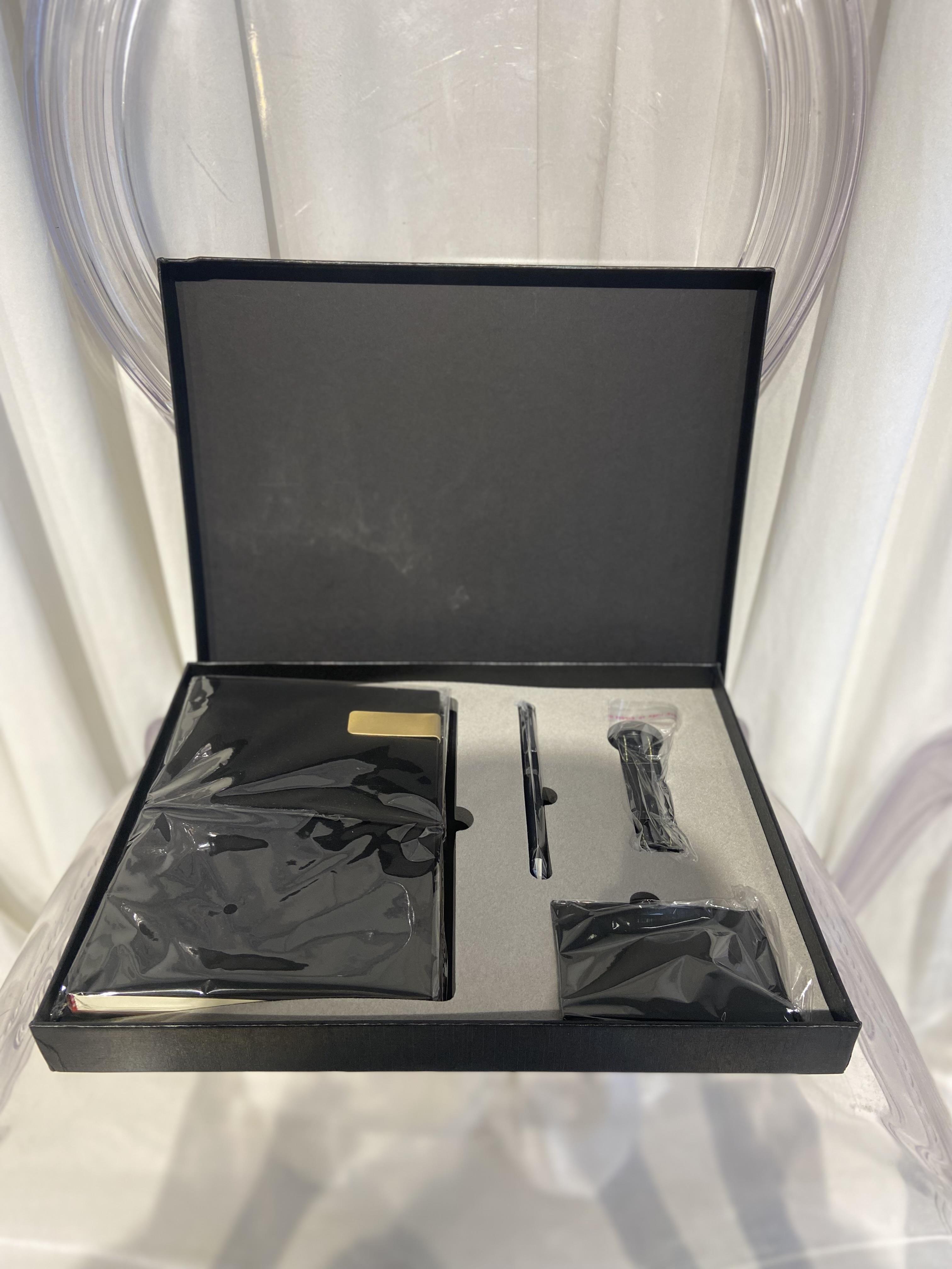 Özel Kutulu Defter -Kalem-Anahtarlık-Cüzdan Hediye Set