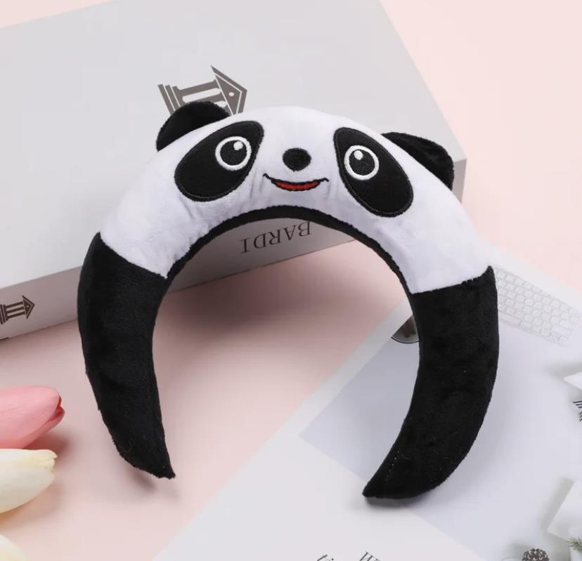 Panda Tasarımlı Peluş Taç