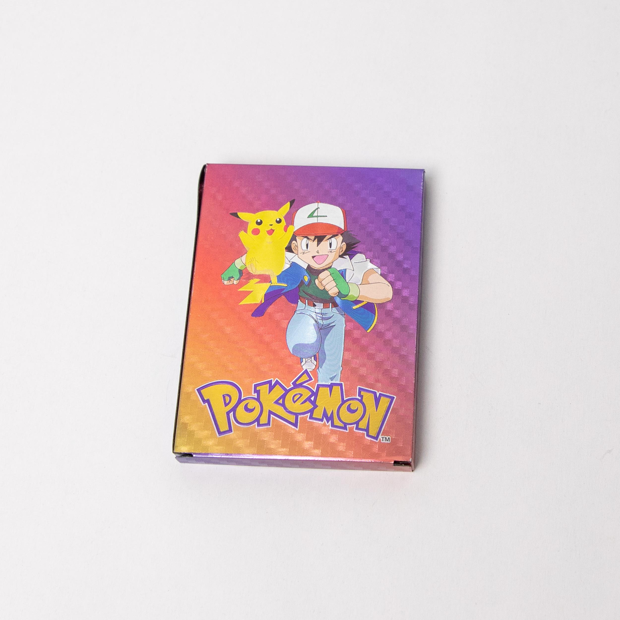 Pokemon Renkli İskambil Ve Poker Oyun Kartı 54 Adet