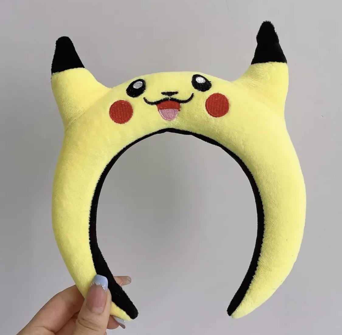 Pokemon Tasarımlı Peluş Taç