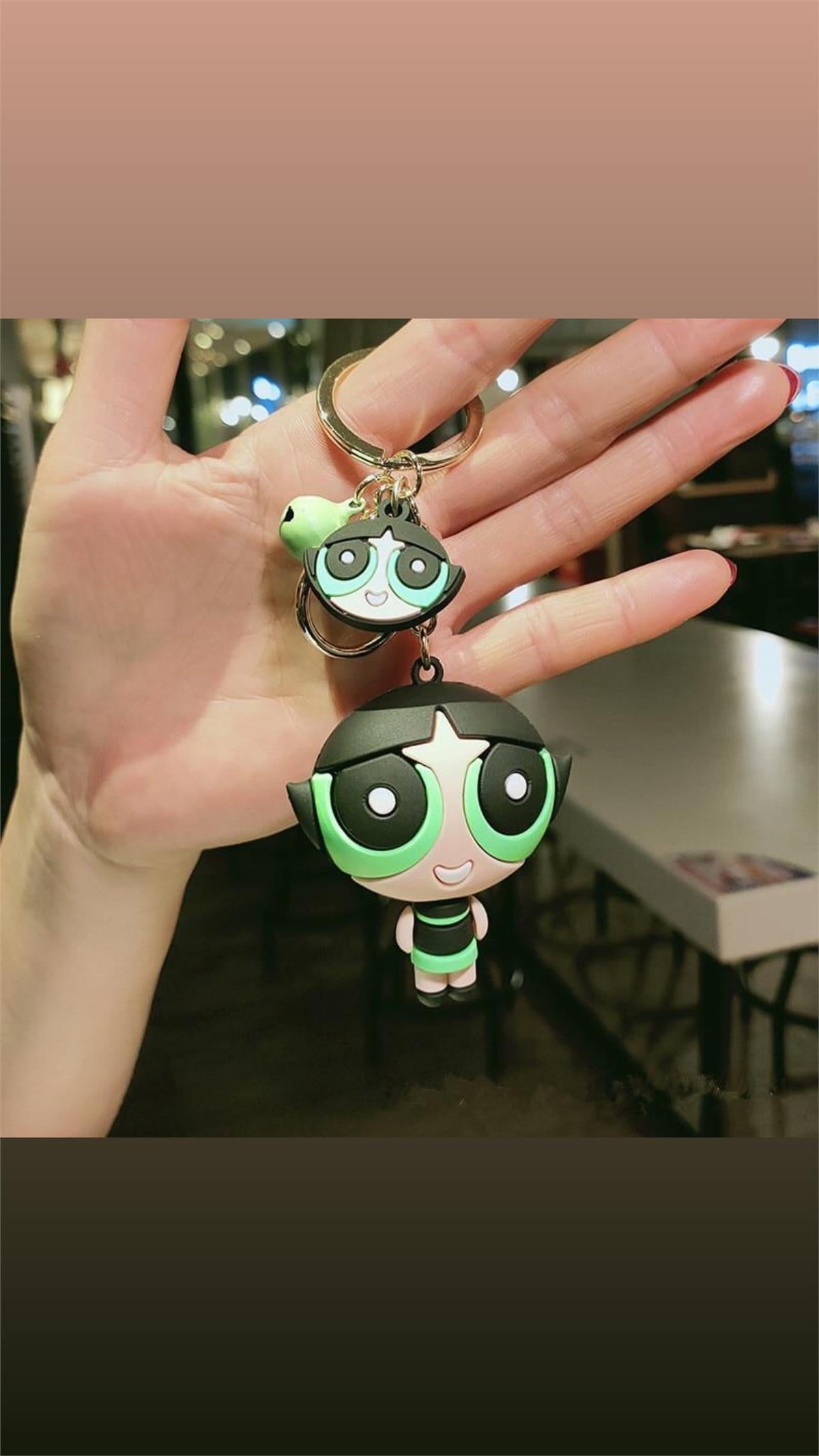 Powerpuff Girls Anahtarlık Ve Çanta Aksesuarı