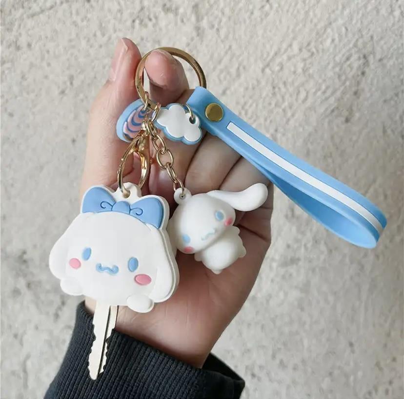 Sanrio  Cinnamaroll Silikon Anahtarlık & Anahtarlık Kılıfı