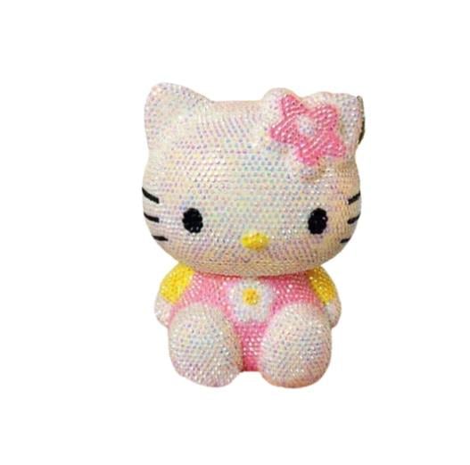 Sanrio Hello Kitty 3D Kendin Yap Diy Elmas Mozaik Yapıştırma Figür Kumbara
