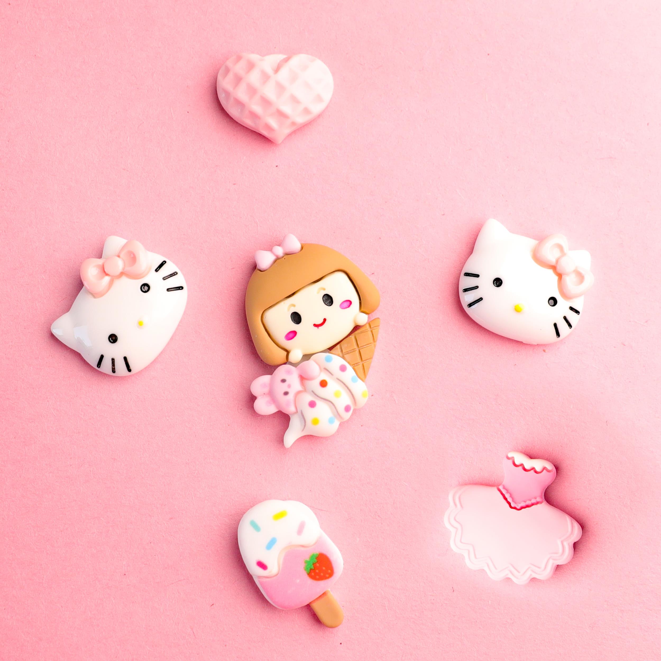 Sanrio Hello Kitty 7 li Yapışkanlı Char