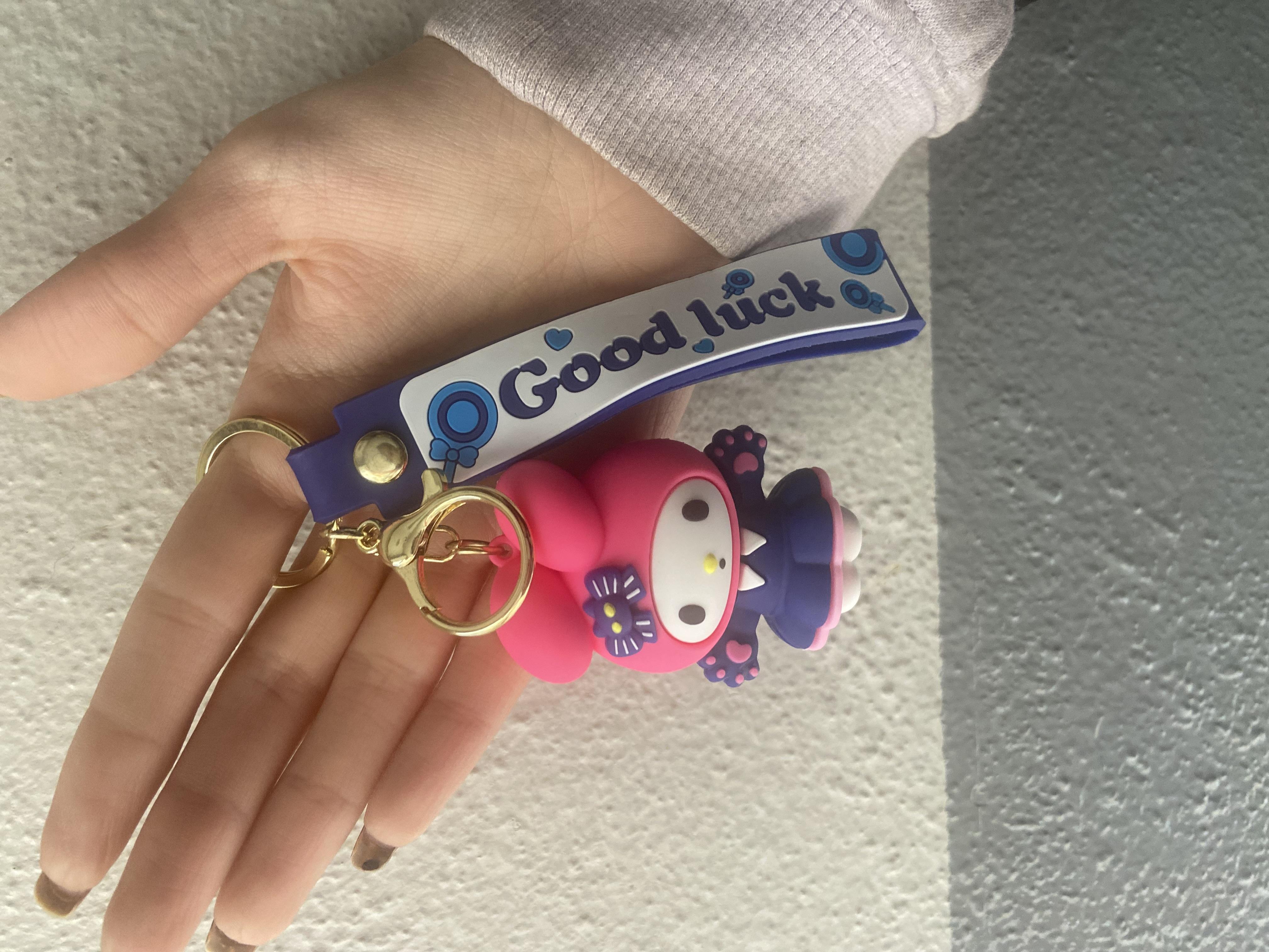 Sanrio Karakterler Silikon Anahtarlık Çanta Süsü