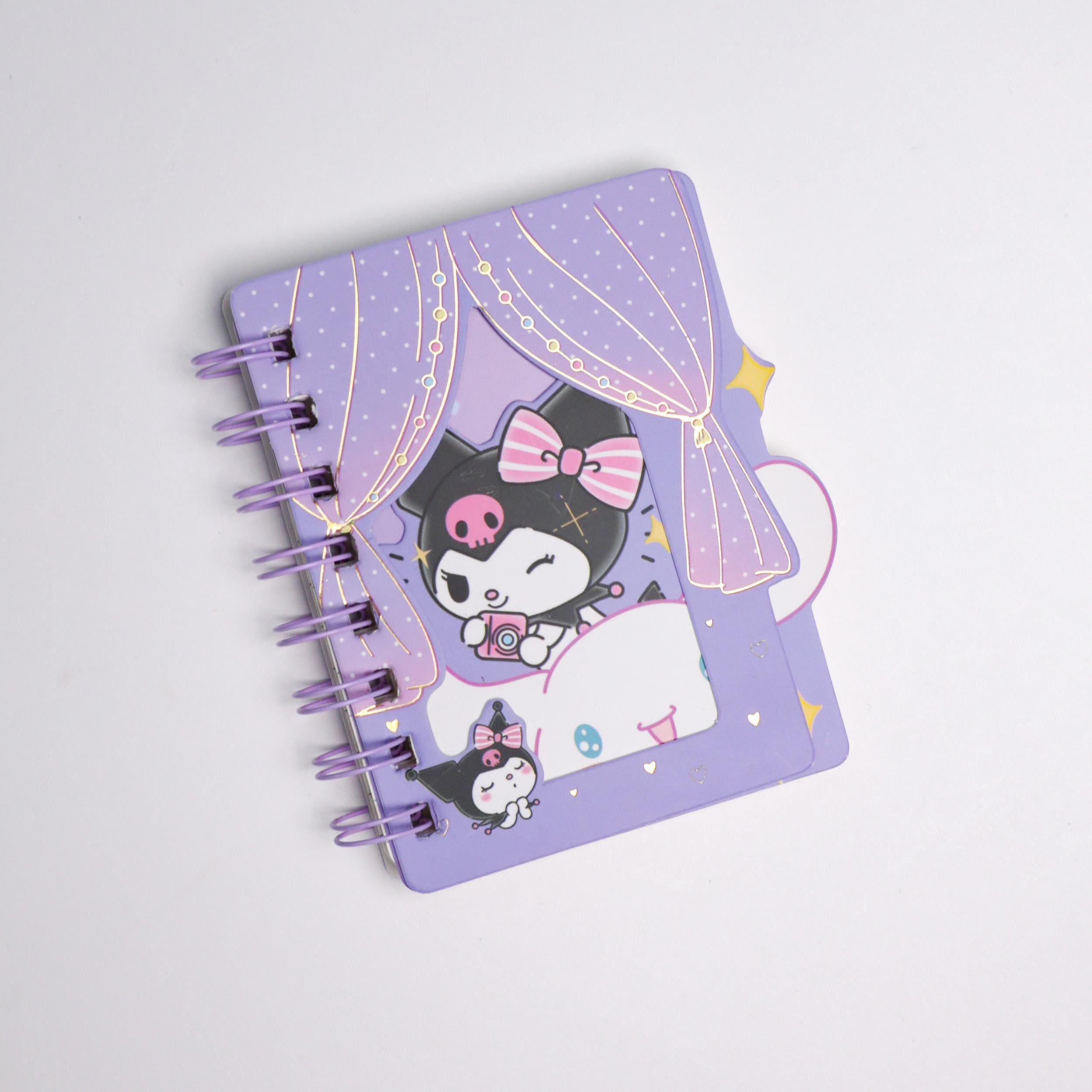 Sanrio Karakterleri Mini Defter Renkli Sayfalı