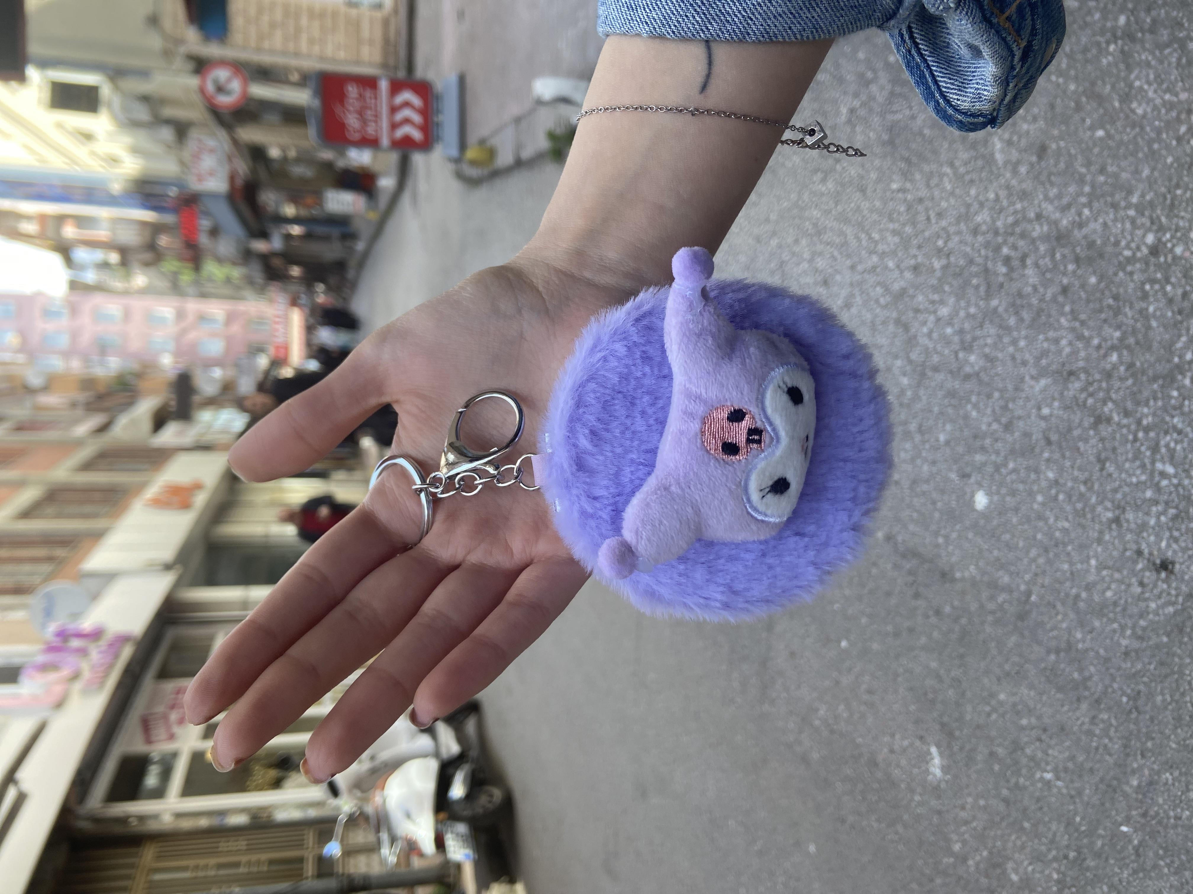 Sanrio  Koromi Peluş Aynalı Anahtarlık