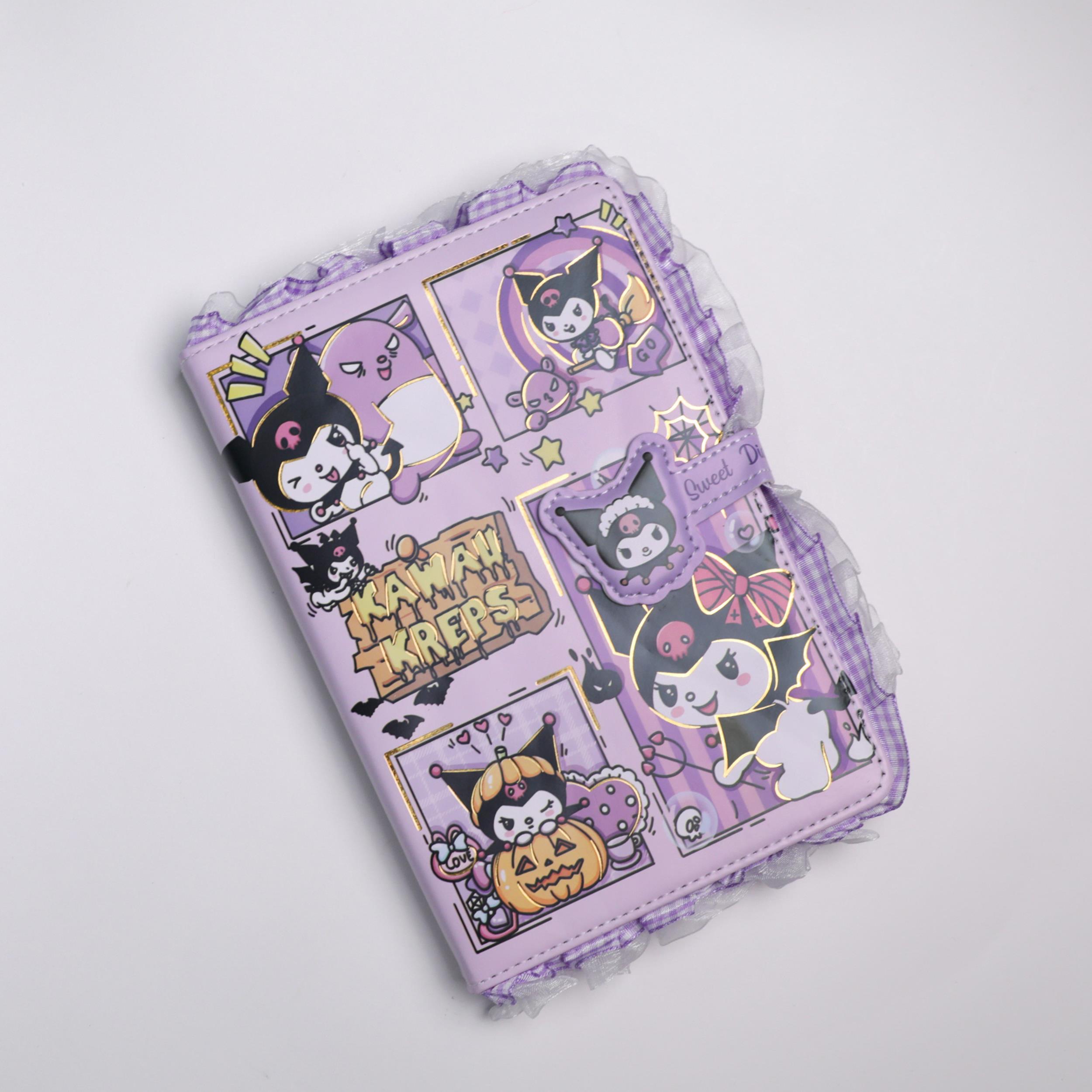 Sanrio Kuromi Fırfırlı Özel Tasarım Anı Günlük Hatıra Defteri