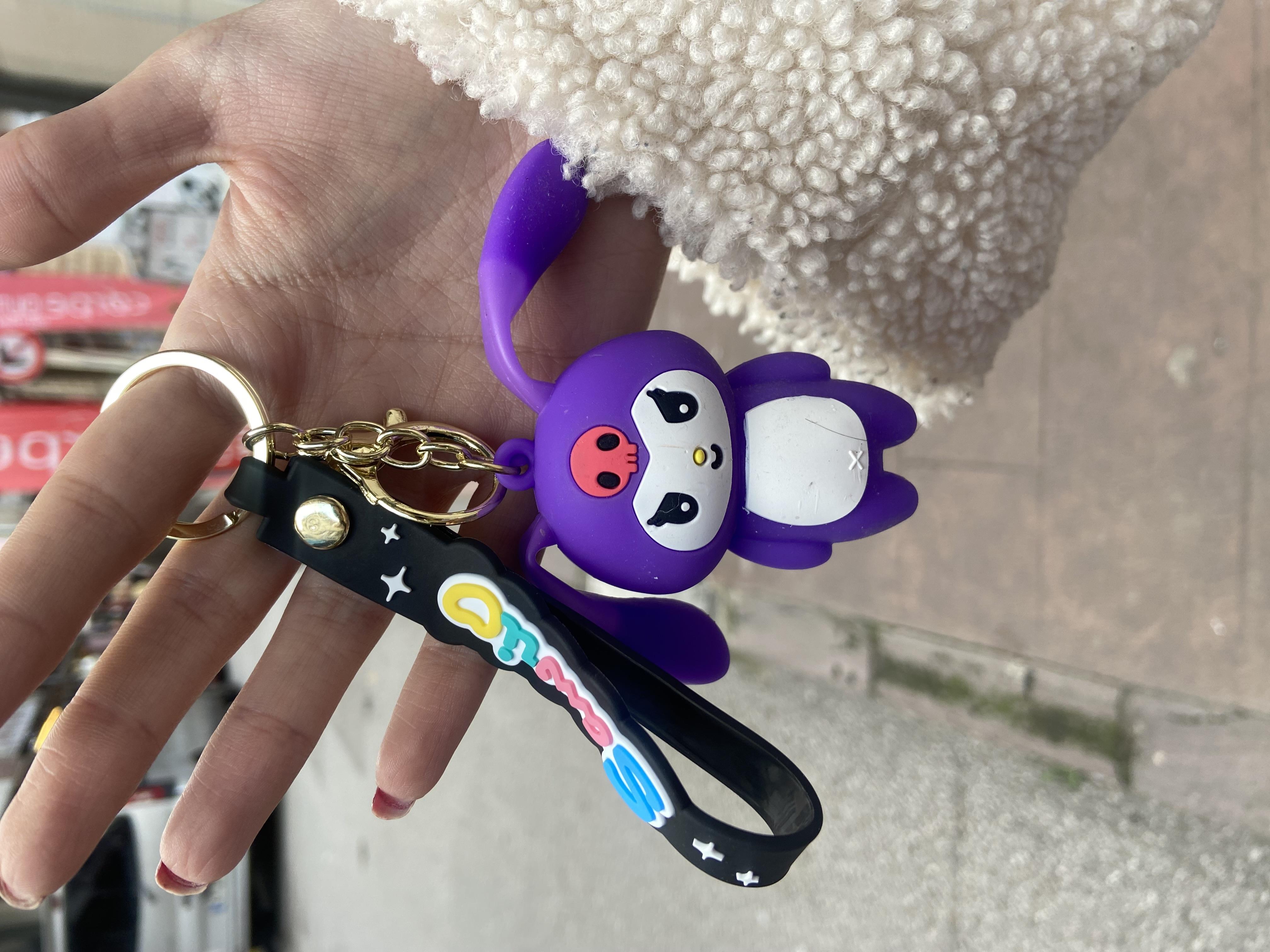 Sanrio Kuromi Kulakları Hareketli Anahtarlık