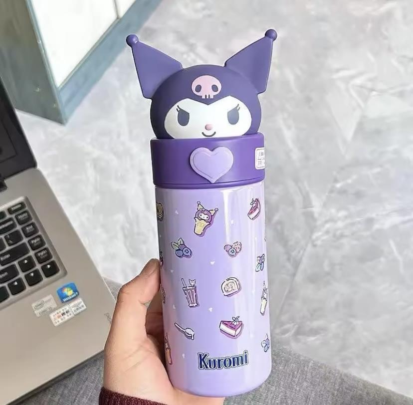 Sanrio Kuromi Termoslu Çelik Kupa
