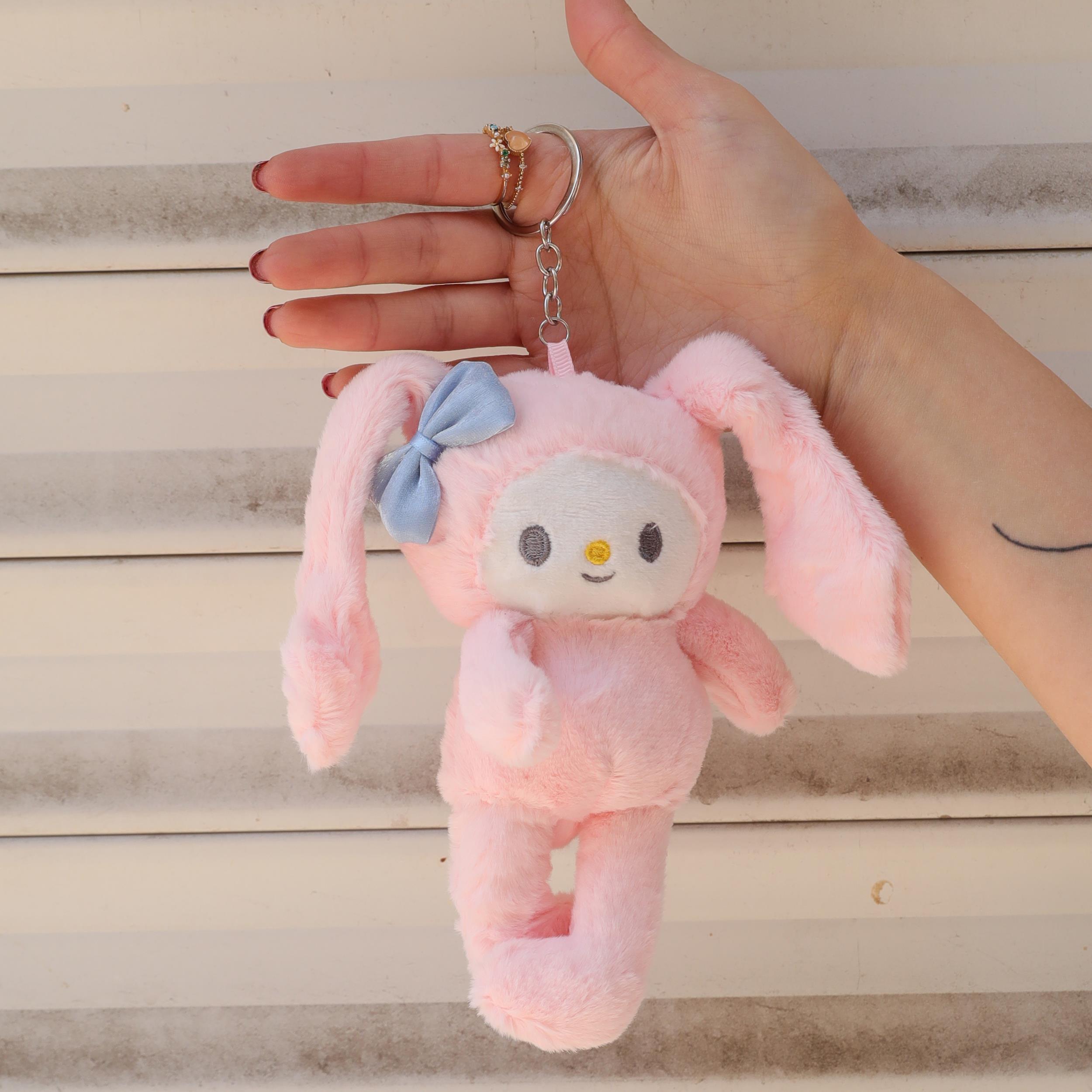 Sanrio My Melody Uzayan Kulaklı Peluş Anahtarlık