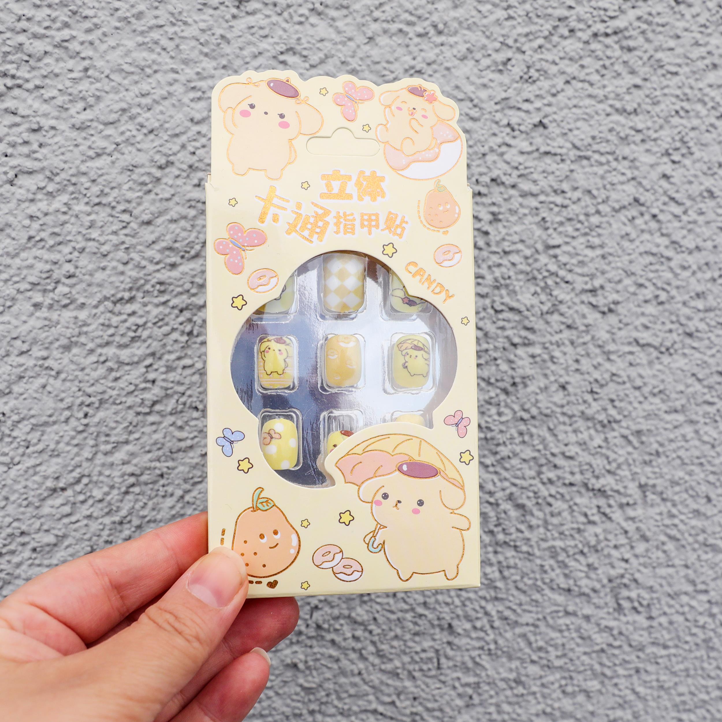 Sanrio Sevimli Karakterler Tırnak Süsleme Tırnak