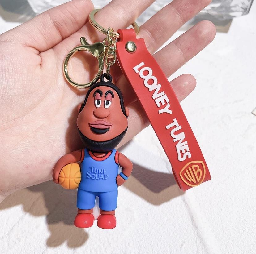 Space Jam Silikon Anahtarlık Çanta Süsü