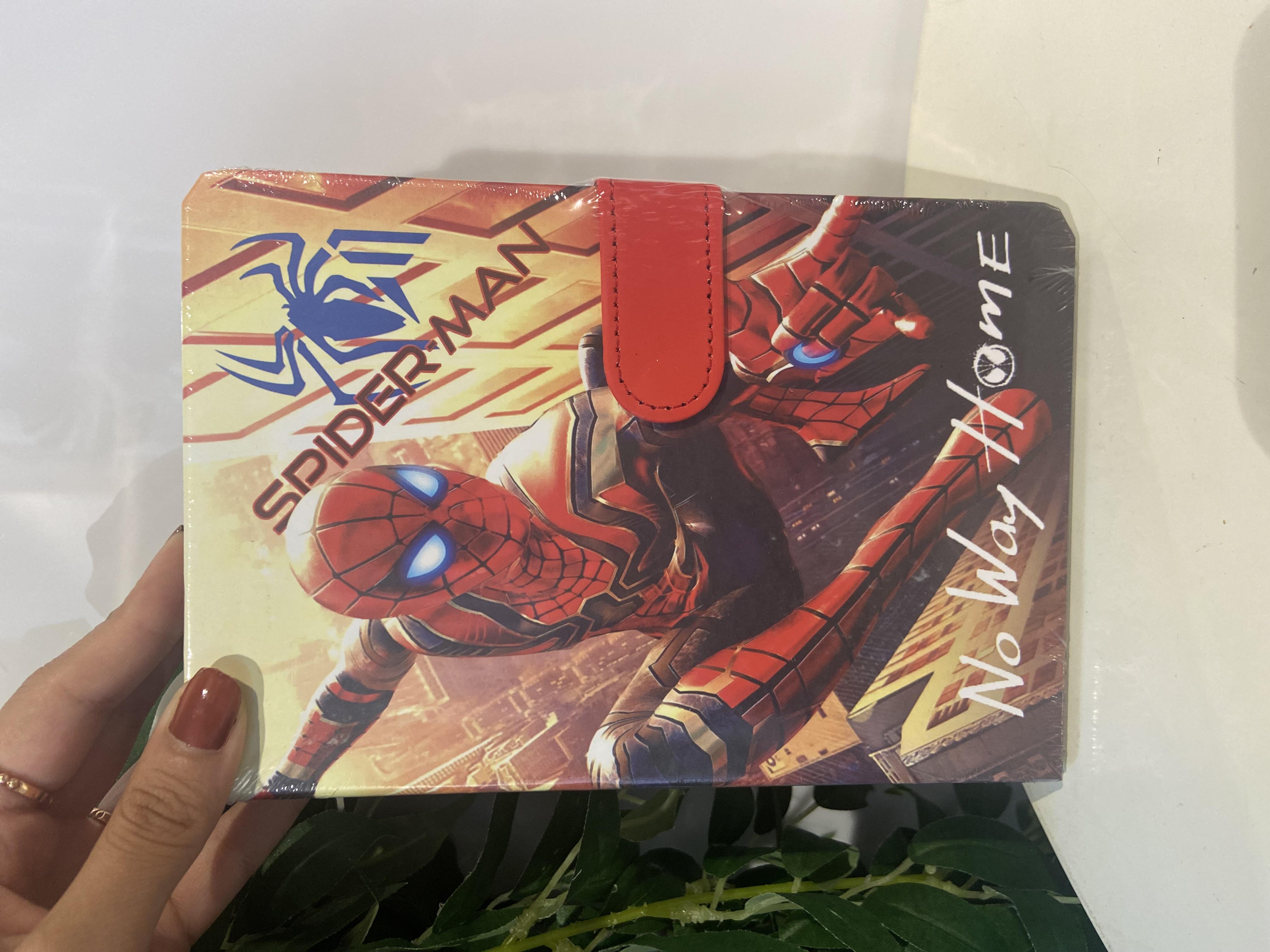 Spiderman Tasarımlı Çzigli Defter