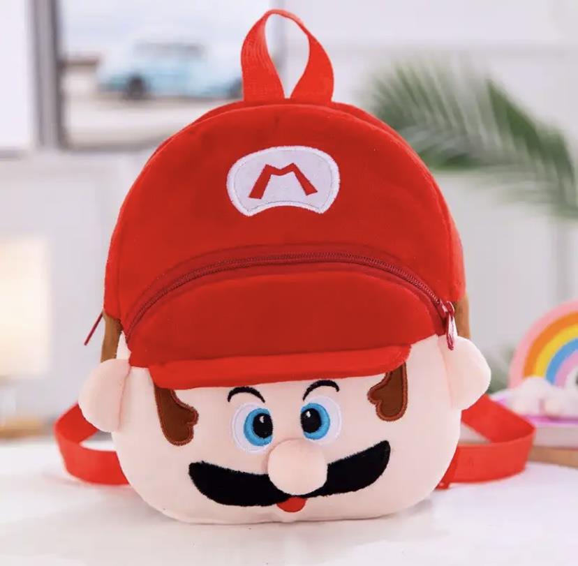 Super Mario Peluş Sırt Çantası 22 Cm
