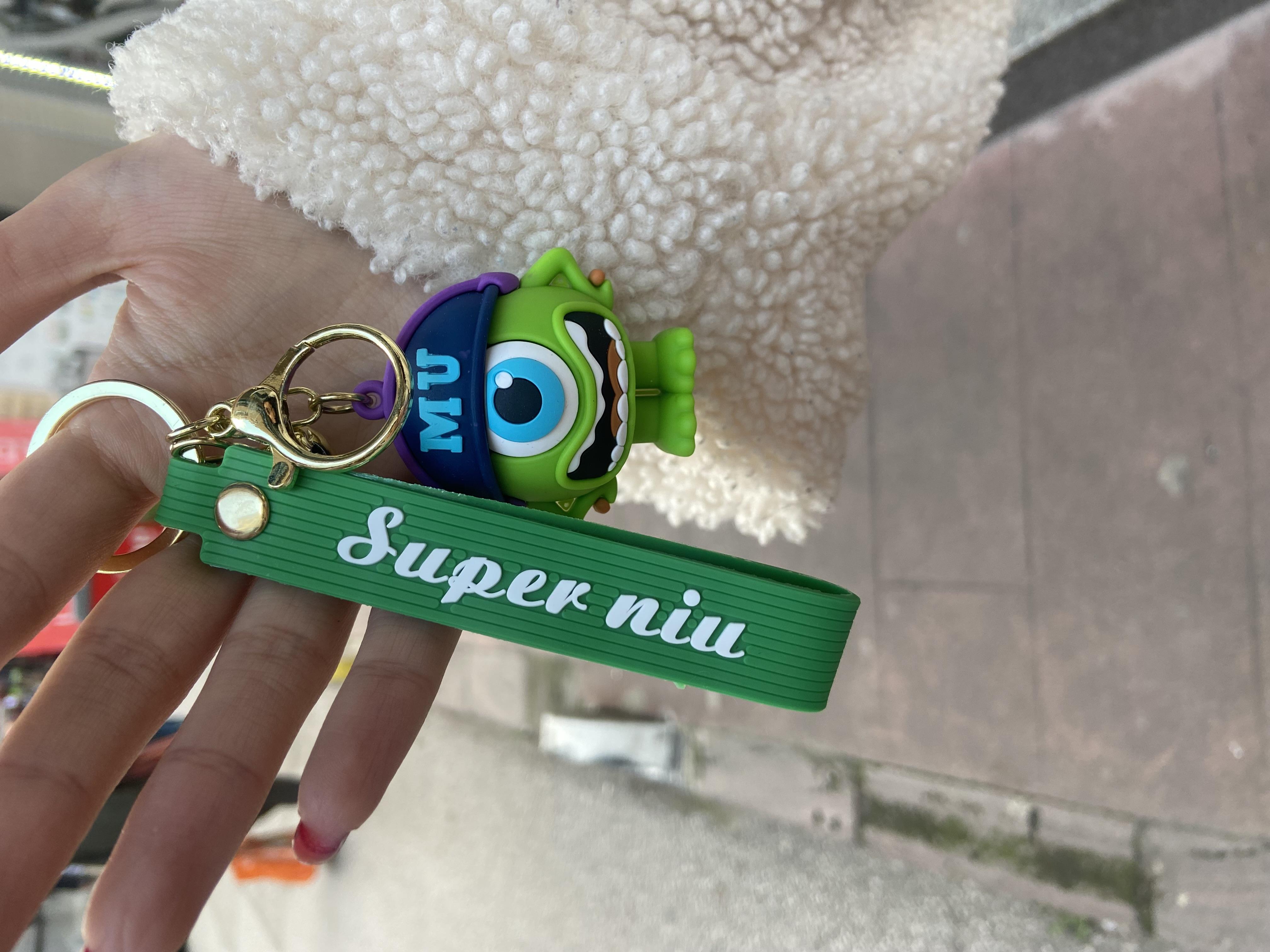 Toy Story Oyuncak Hikayesi Küçük Yeşil Adam Alien Anahtarlık Çanta Aksesuarı Süsü