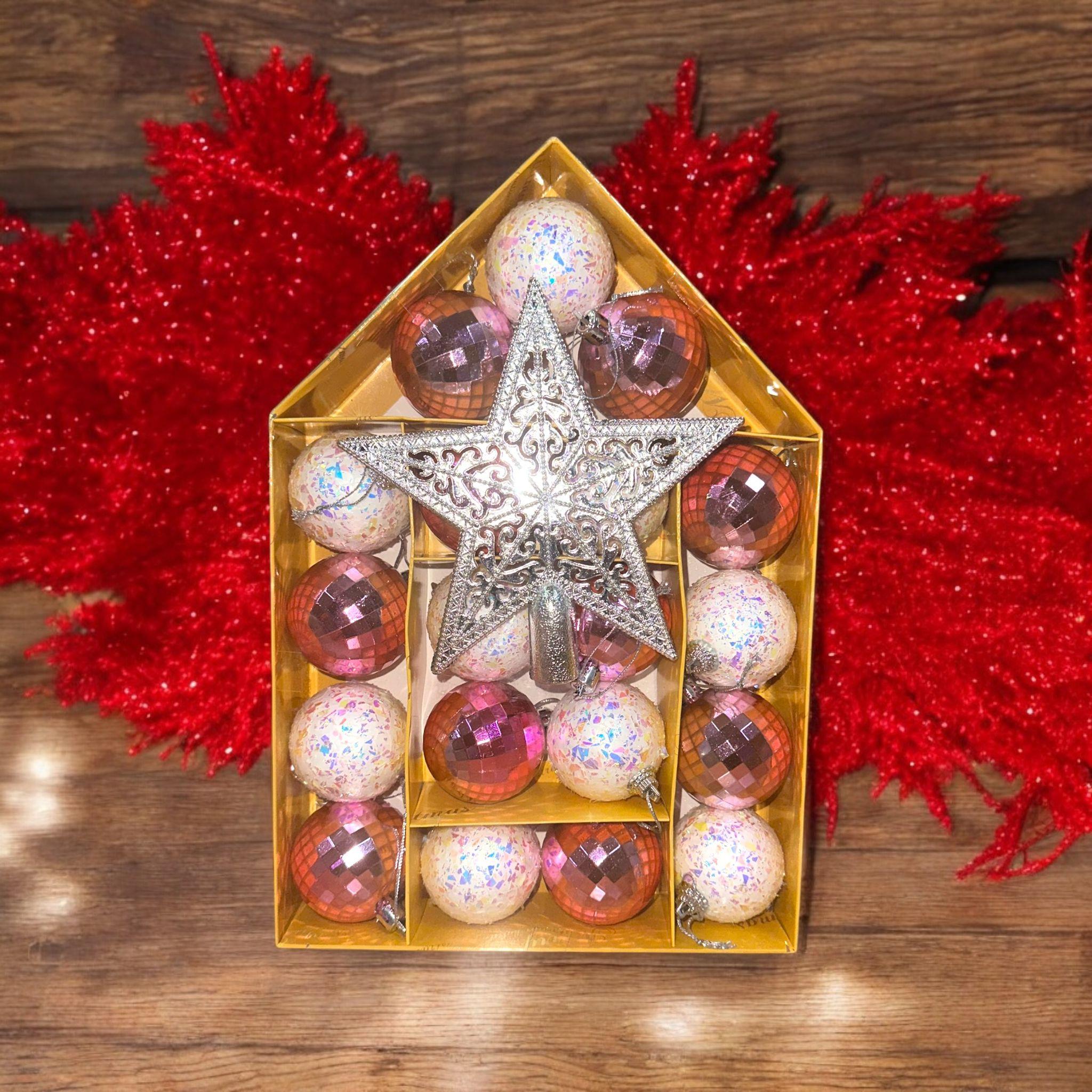 Yılbaşı 5Cm 20'li Ağaç Süsleme Seti 