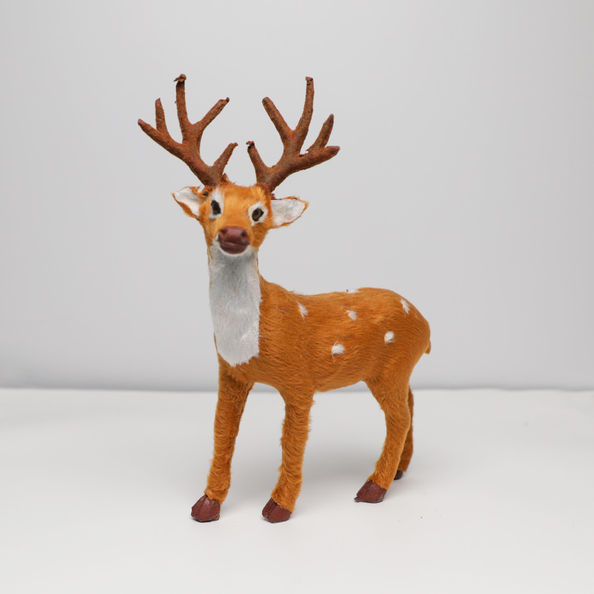 Yılbaşı Dekor Süs Geyik 15  cm