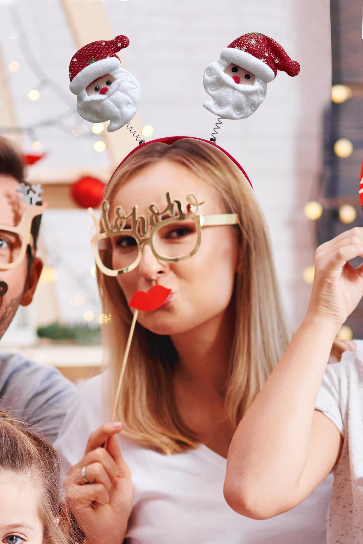 Yılbaşı Noel Baba Taç 1 Adet
