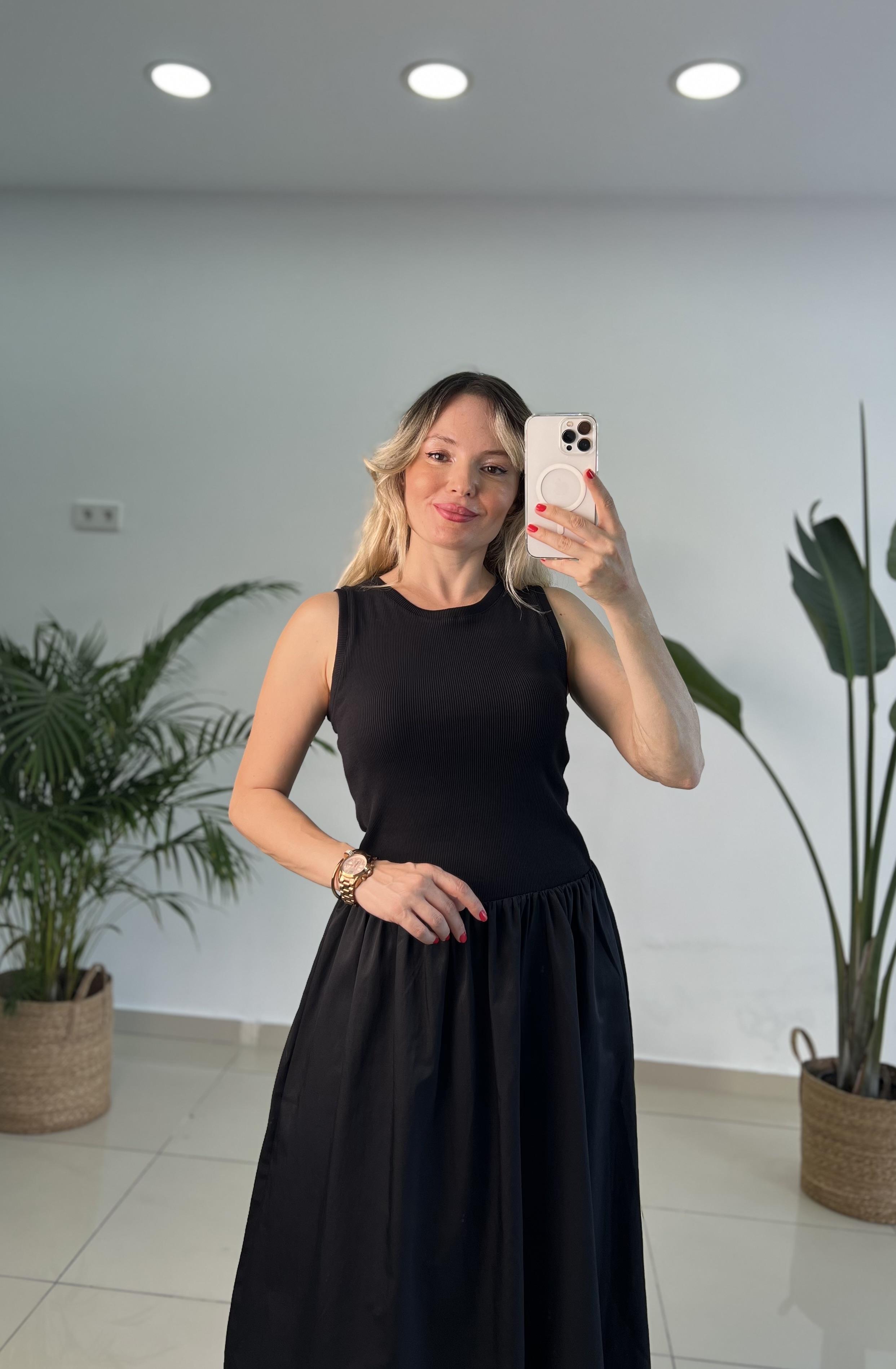 Orijinal Marka Modeli Siyah Elbise