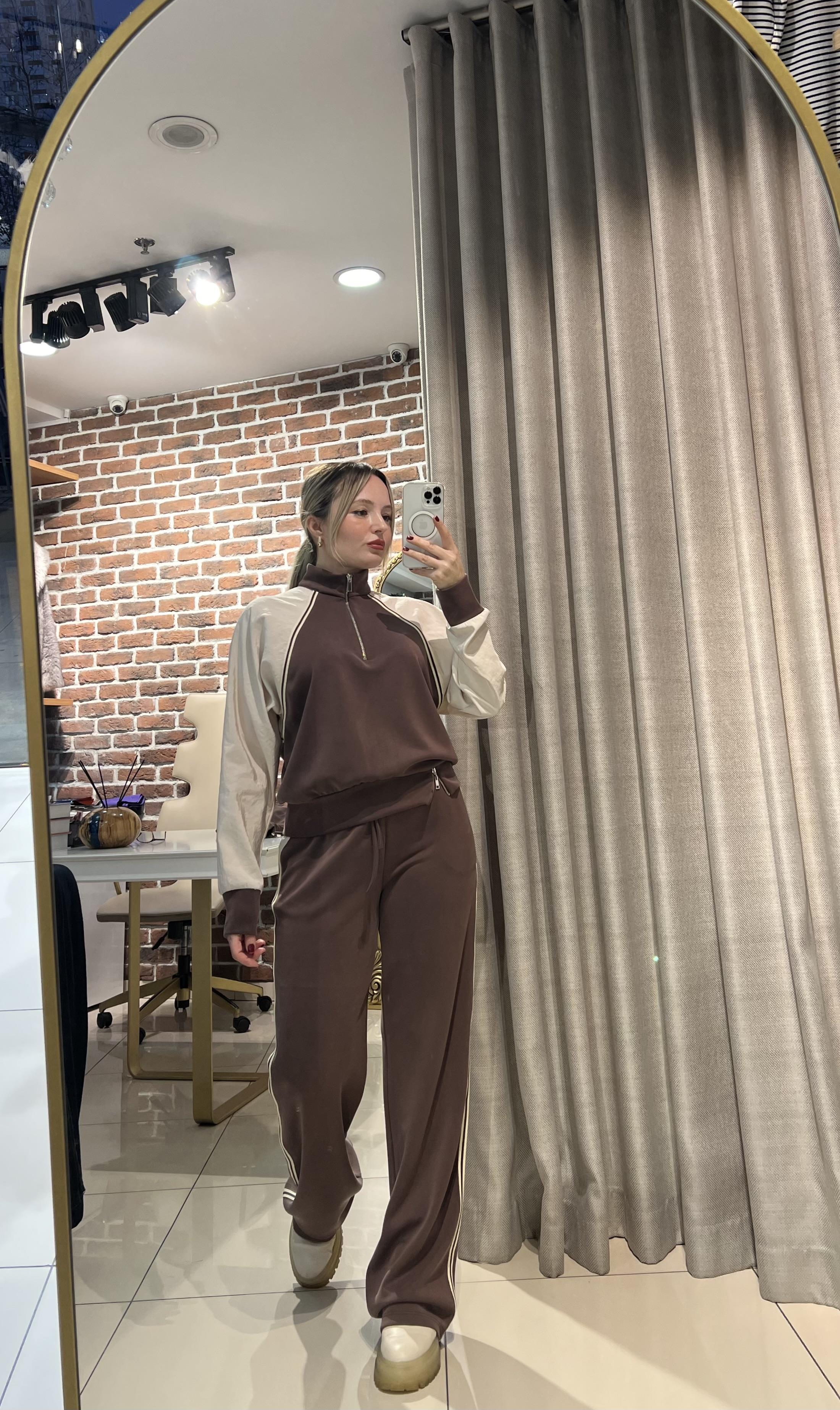 Premium Kalite Şerit Detaylı Oysh Eşofman Takımı