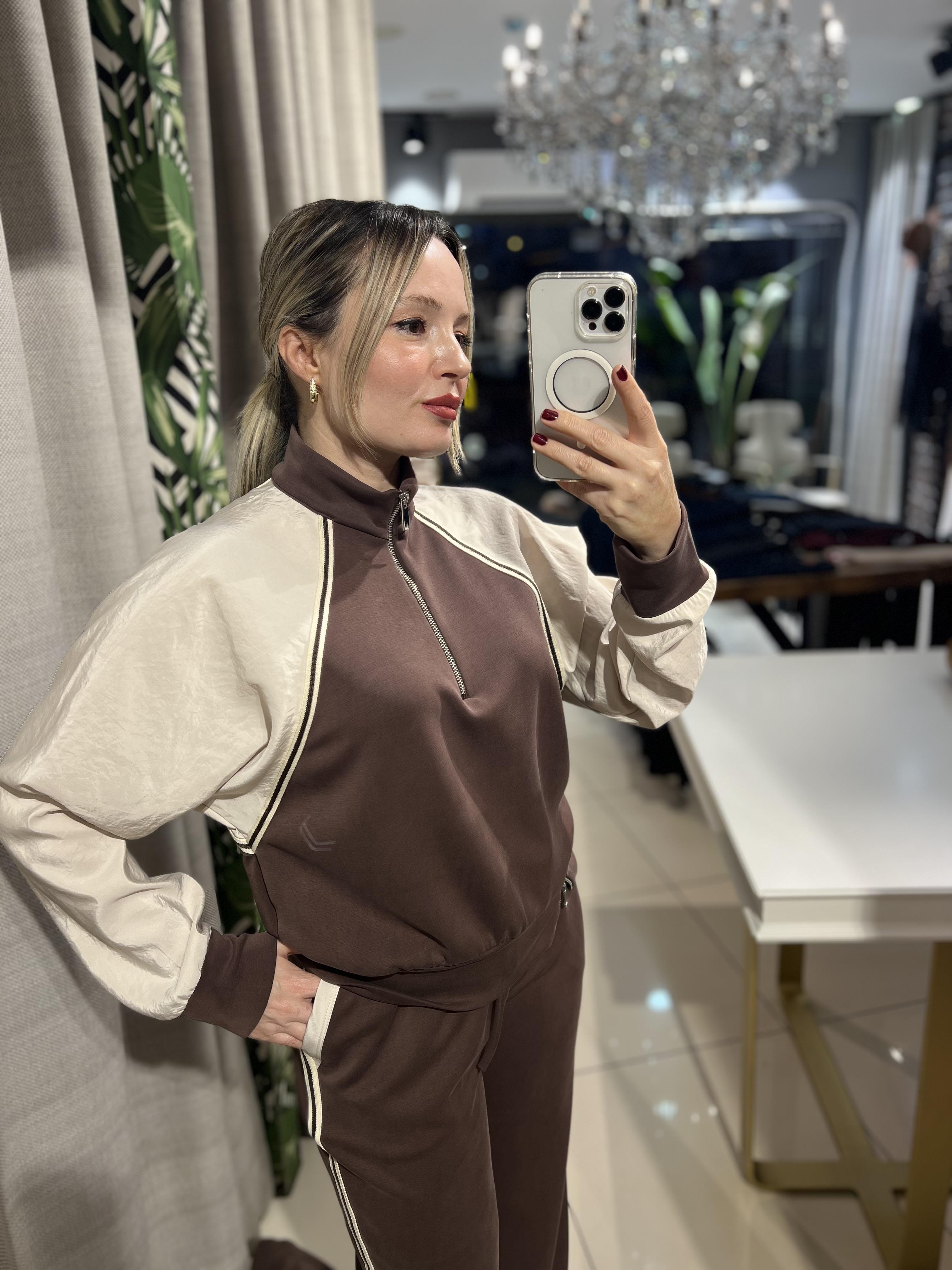 Premium Kalite Şerit Detaylı Oysh Eşofman Takımı
