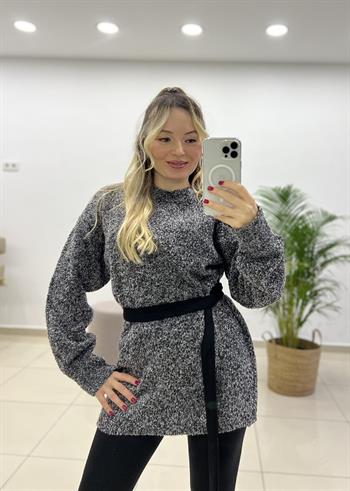 Buklet Bisiklet Yaka Triko kazak