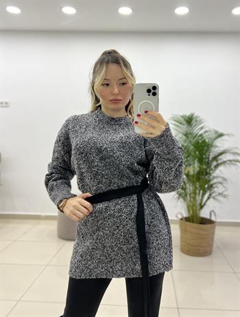 Buklet Bisiklet Yaka Triko kazak