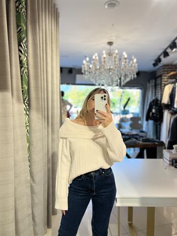 Degaje Yaka Fitilli Krem Kazak