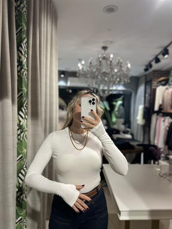 Ekru Likralı Basic Body