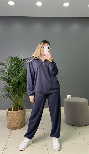 Füme Modal Kumaş Eşofman Takımı 