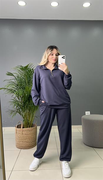 Füme Modal Kumaş Eşofman Takımı 