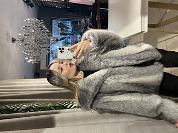 Gri Sık Dokuma Kürk