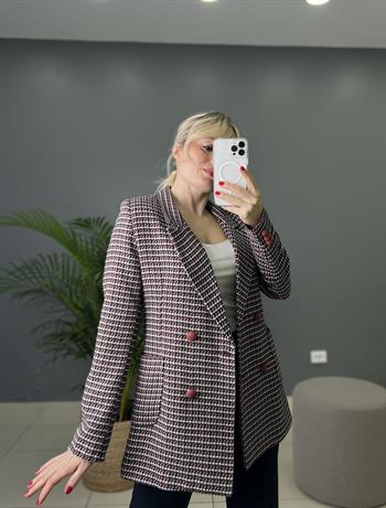 Kazayağı Blazer Ceket