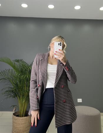 Kazayağı Blazer Ceket