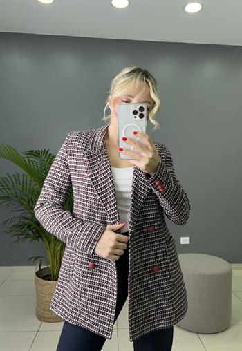 Kazayağı Blazer Ceket