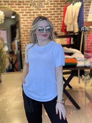 Lazer Kesim Tensel Tişört