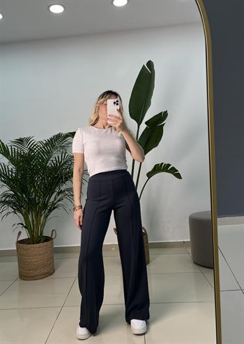 Modal Kumaş Önü Çima Dikiş Detaylı Antrasit Gri Eşofman