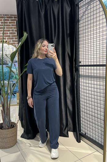 Orijinal Marka Modeli Lacivert Eşofman Takım