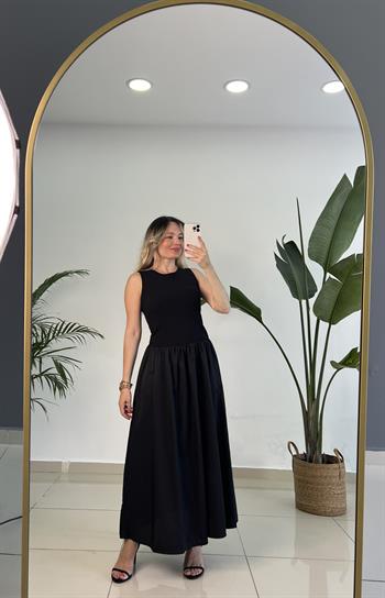 Orijinal Marka Modeli Siyah Elbise