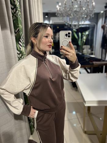 Premium Kalite Şerit Detaylı Oysh Eşofman Takımı