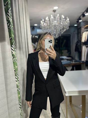 Siyah Blazer Ceket