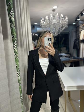 Siyah Blazer Ceket