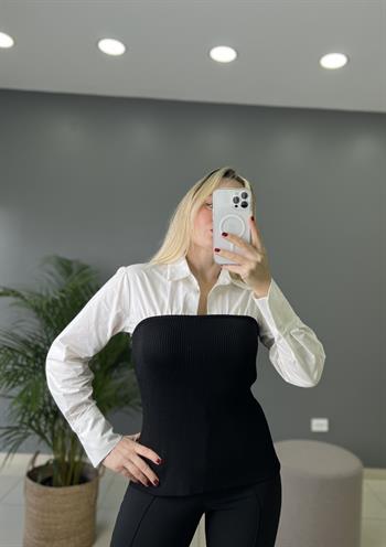 Triko Büstiyerli Gömlek