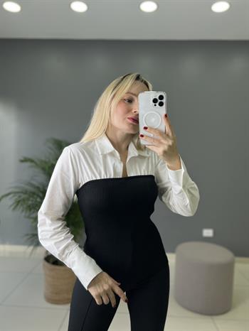 Triko Büstiyerli Gömlek