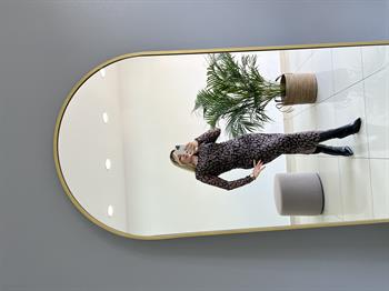 Tül Leopar Desenli Elbise 