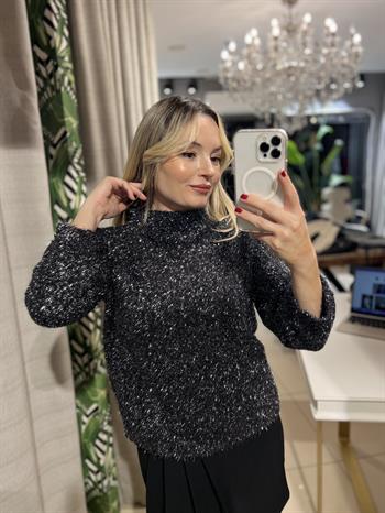 Yumuşak Dokulu Simli Kazak